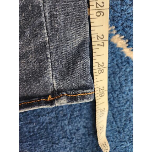 Driftwood Women's Embroidered Dark Wash Skinny Jeans 28 - Picture 5 of 11